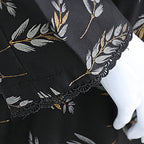 AlKaram Dhanak 2 Piece Beautiful Leaf Pattern With Plain Trouser