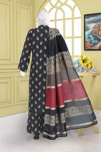 AlKaram Khaddar 3 Piece with Matching Trouser and Banarsi Tilla Shawl