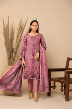 Dhanak Bana Dora 3 Piece Executive Quality Digital Print with Heavy Embriodery