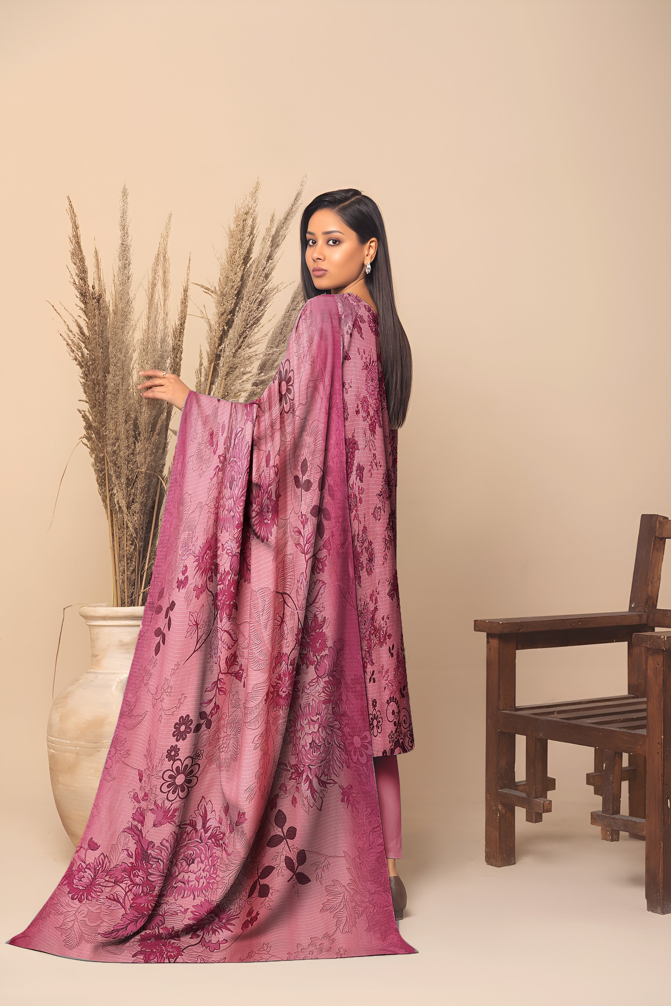 Dhanak Bana Dora 3 Piece Executive Quality Digital Print with Heavy Embriodery