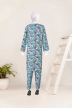 Khaddar 2 Piece Printed All Over Matching Separate