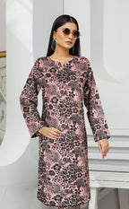 Khaddar 2 Piece Printed All Over Matching Separate